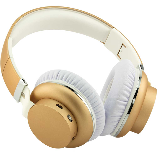 Coby Wireless Bluetooth� Headphones, Gold