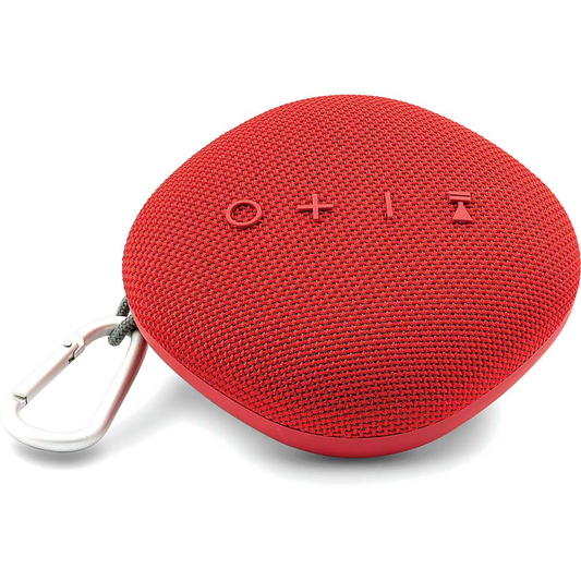 Coby Waterproof True Wireless Portable Speaker, Red