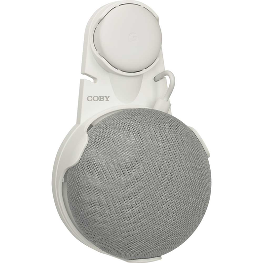 Coby Wall Mount for Google Home Mini, White