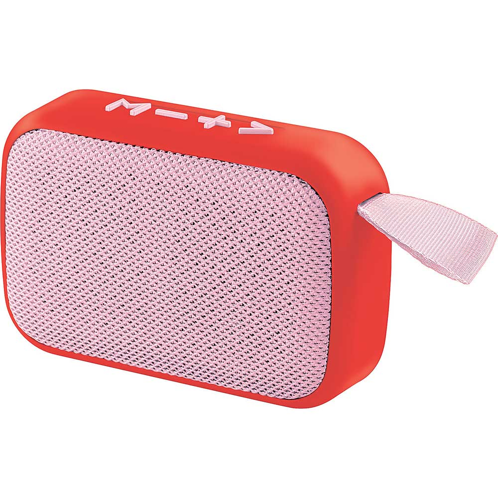 Coby STEREO True Wireless BLUETOOTH® SPEAKER, Red