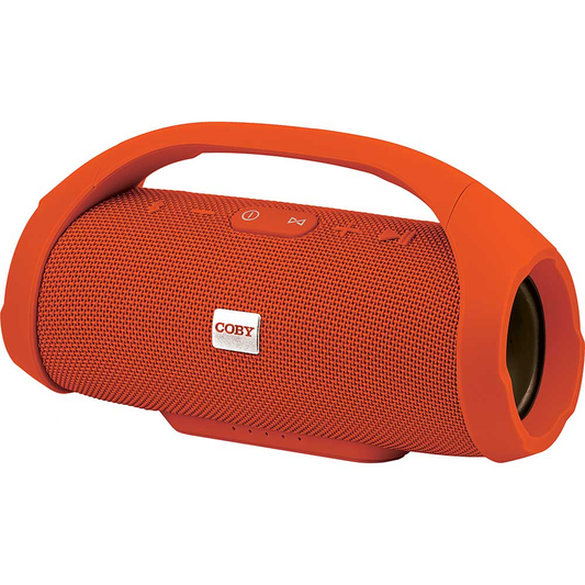 Coby "Powergrip II" Wireless Speaker, Orange
