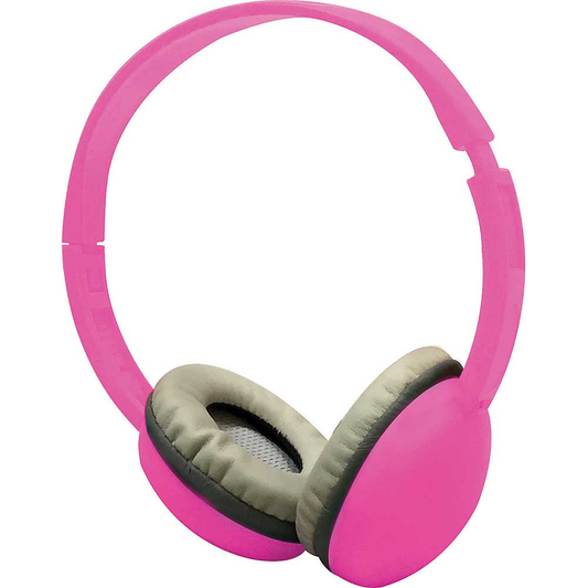 Coby Kids Headphones w/Mic, Pink