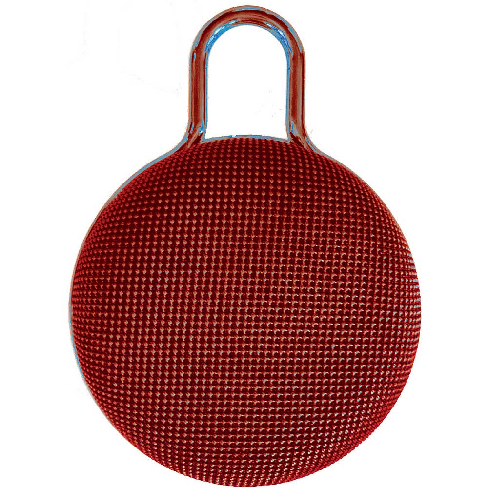 CoolBuds Stereo True Wireless Bluetooth Speaker, Red