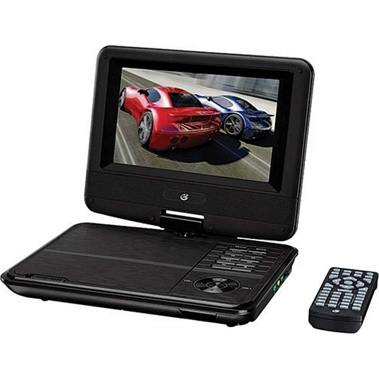 GPX 7" Widescreen Portable DVD Player with Swivel Screen