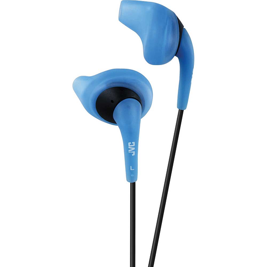 JVC �Gumy Sports" In-Ear Headphones, Blue
