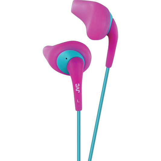 JVC �Gumy Sports" In-Ear Headphones, Pink
