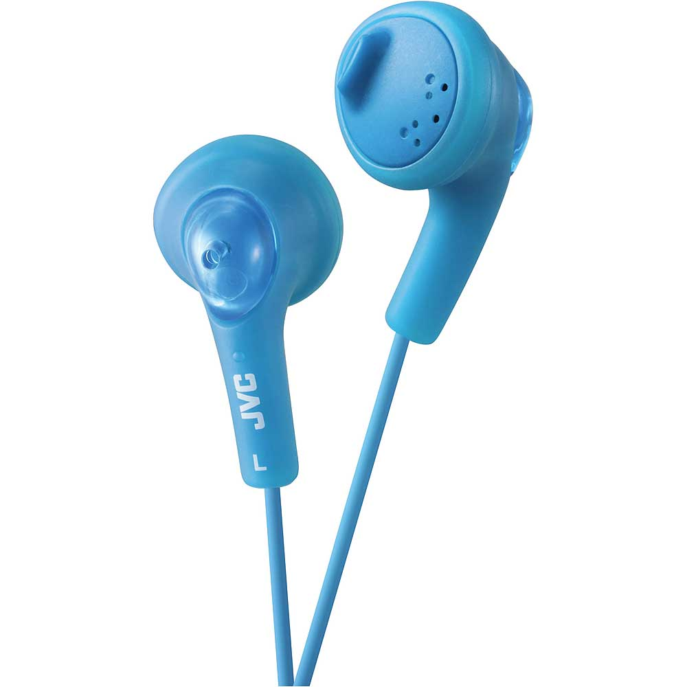 JVC "Gumy" Earbuds, Blue