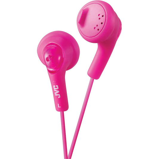 JVC "Gumy" Earbuds, Pink