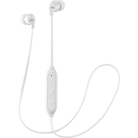 JVC Bluetooth Wireless In Ear Headphones Earbuds, White
