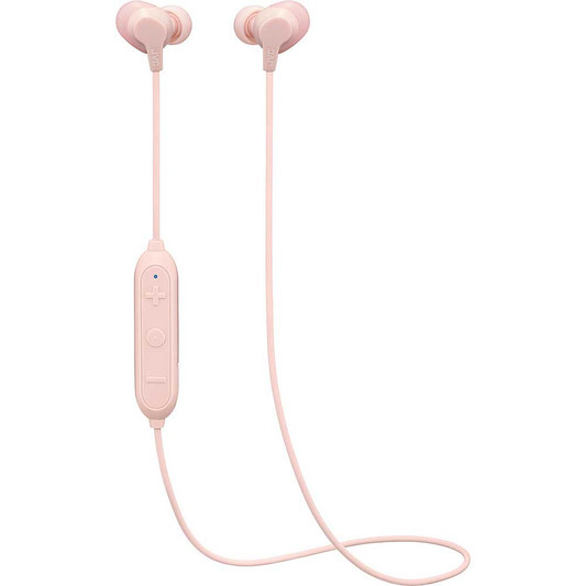 JVC Wireless Bluetooth 5.0 Earbuds, Pink