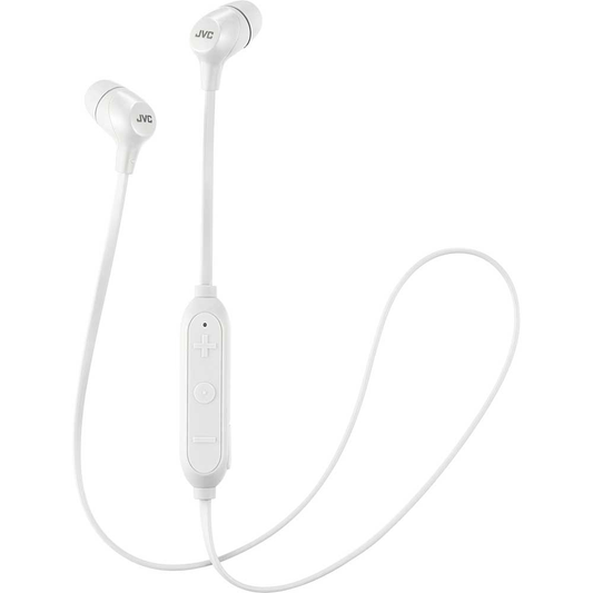 JVC Marshmallow Bluetooth Earbuds, White