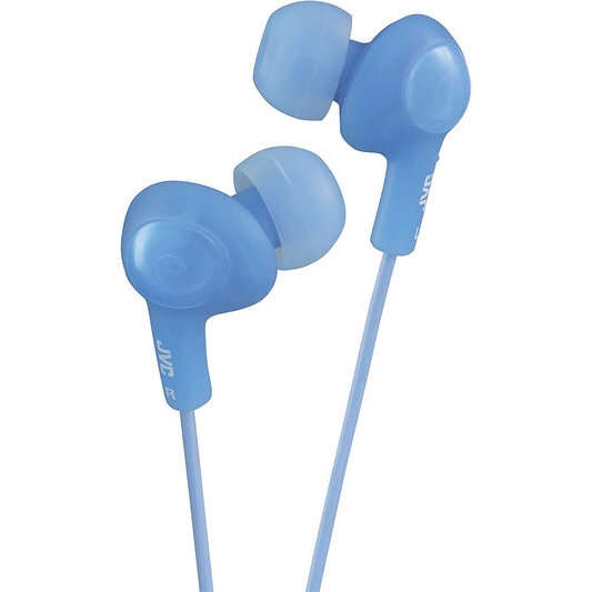 JVC "Gumy Plus" Earbuds, Blue