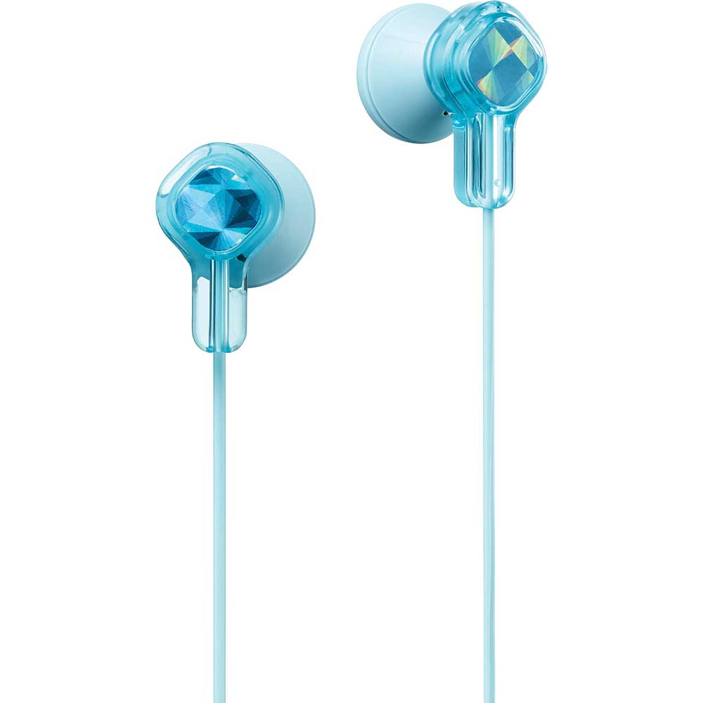 JVC Child Safe & Fashionable Volume Limited Earbud, Turquoise