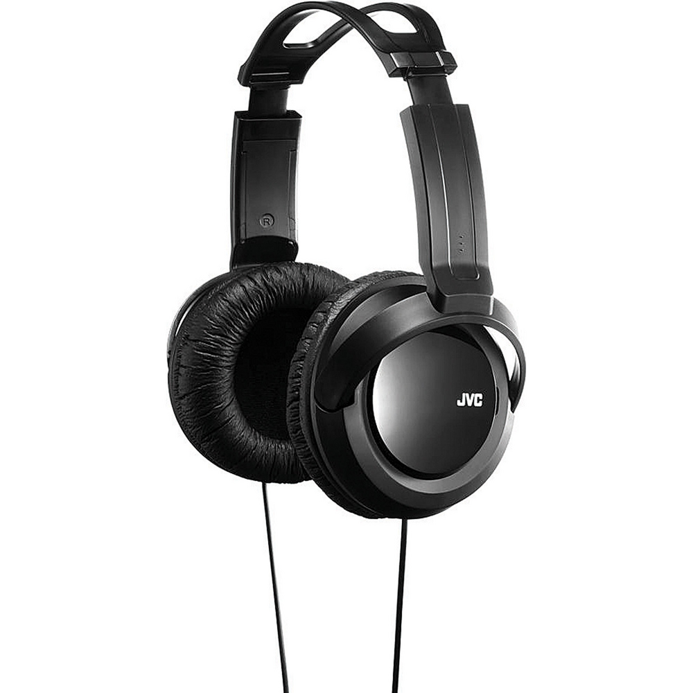 JVC Full Size Over-Ear Headphones, Black