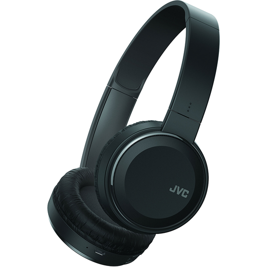 JVC Flat Headphones w/Mic, Black