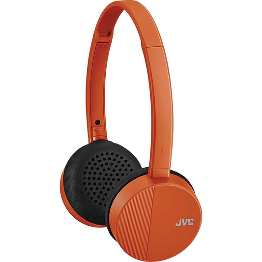 JVC Wireless On-Ear Headphones, Orange