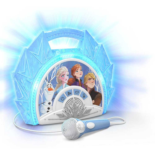 KID DESIGNS Frozen II Sing-Along Boombox Karaoke System
