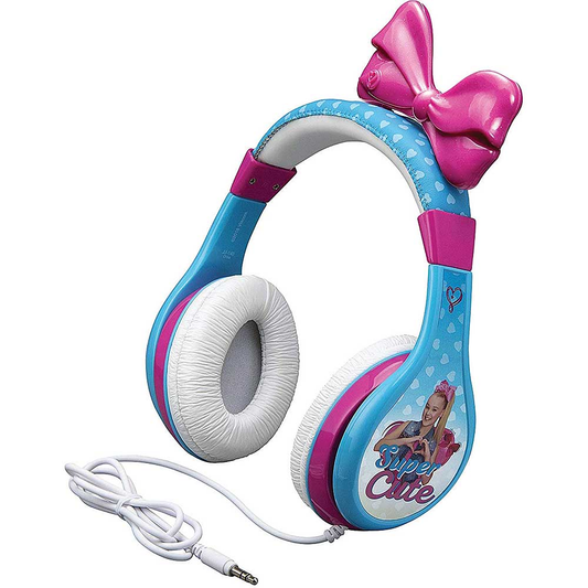 KID DESIGNS Jojo Siwa Headphones with Built in Volume Limiting Feature