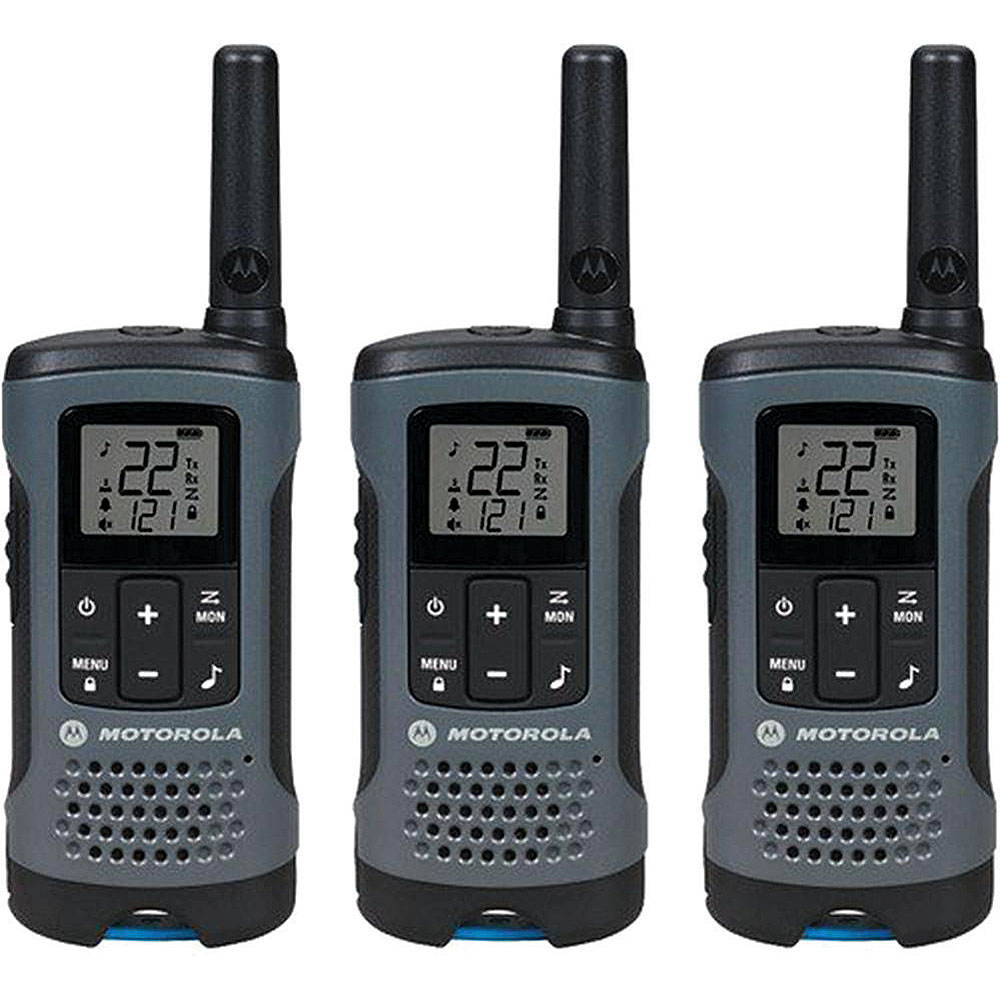 Motorola 20-Mile T200 Talkabout� 2-Way Radios Triple Pack