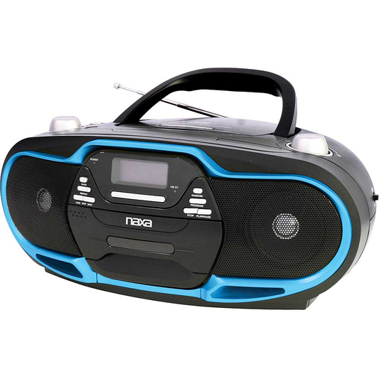 NAXA Portable MP3/CD Player, AM/FM Stereo Radio & USB Input