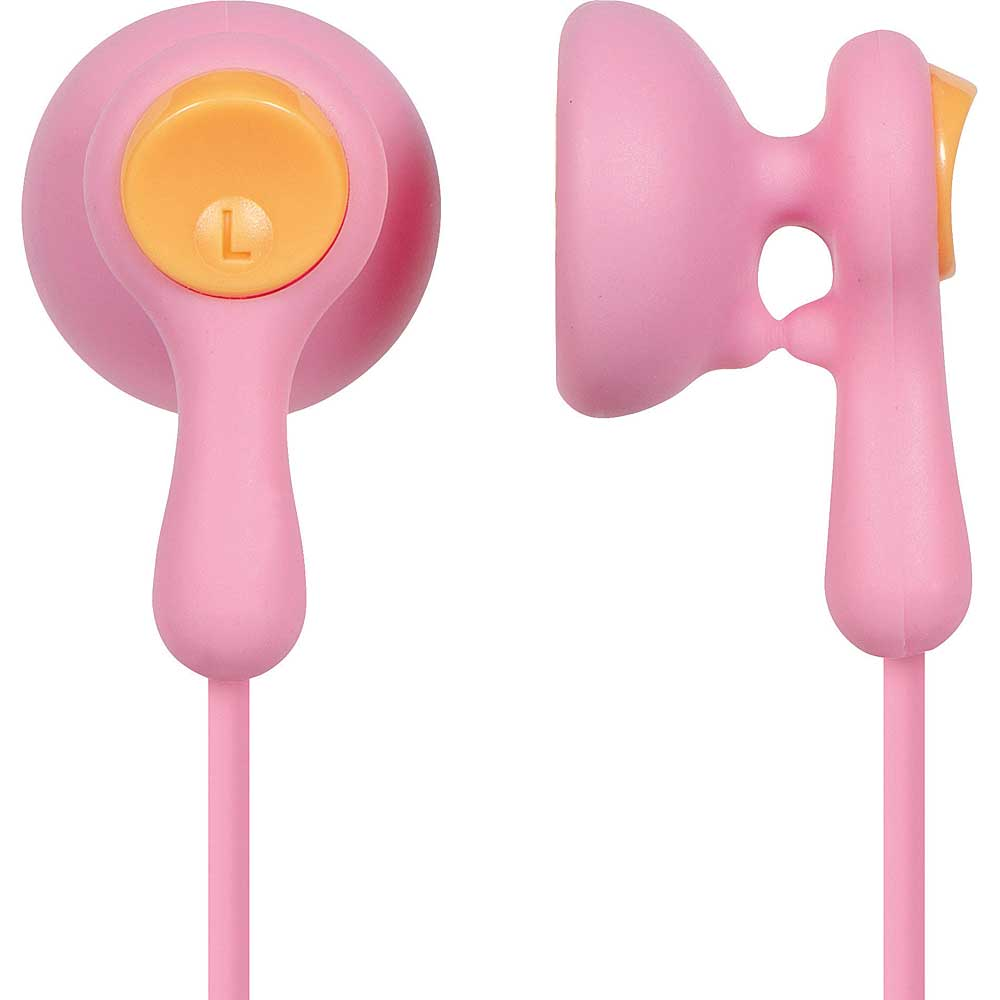 Panasonic EarDrops Earbuds, Pink