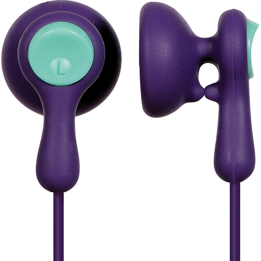 Panasonic EarDrops Earbuds, Violet