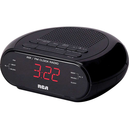 RCA Dual Alarm Clock Radio