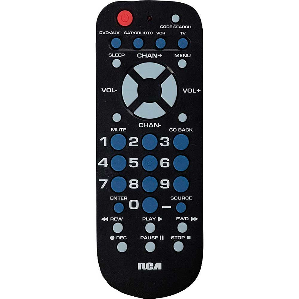 RCA 4-Device Palm-Sized Universal Remote