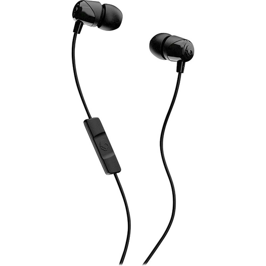 Skullcandy Jib Wired In-Ear Headphones w/Mic, Black