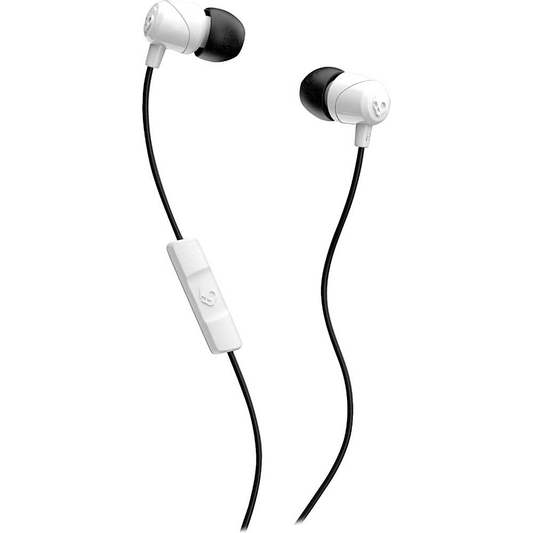 Skullcandy Jib Wired In-Ear Headphones w/Mic, White
