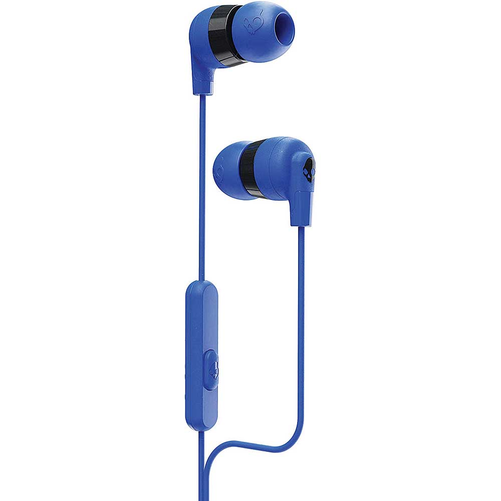 Skullcandy Ink'D+ Wired In-Ear Headphones, Blue