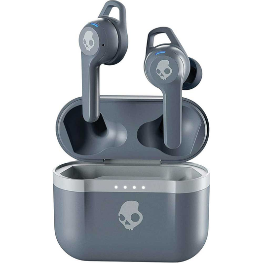 Skullcandy Indy Evo True Wireless Headphones, Chill Grey