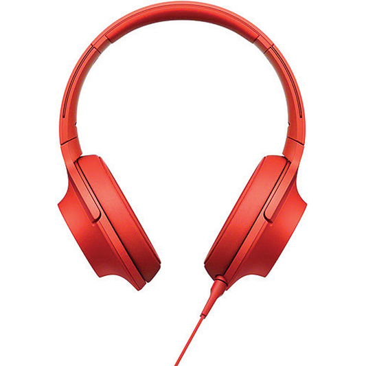 Sony Premium Hi-Res Stereo headphones, Cinnabar Red