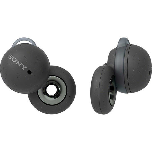 Sony LinkBuds True Wireless Open-Ear Earbuds, Dark Gray