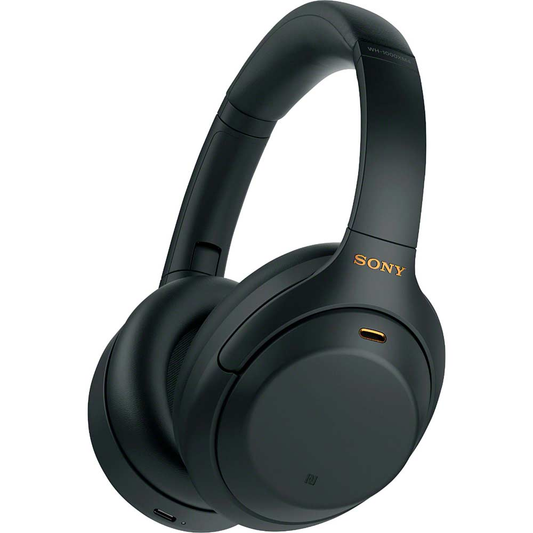 Sony Wireless Noise-Cancelling Over-the-Ear Headphones, Black