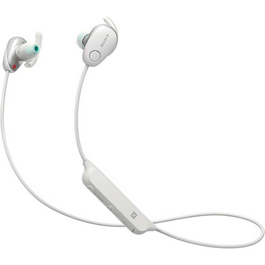 Sony Wireless Noise-Canceling In-Ear Sports Headphones, White