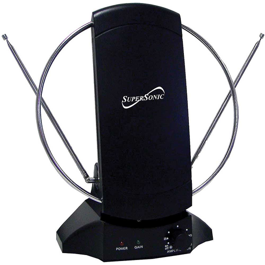 Supersonic HDTV Indoor Amplified Antenna