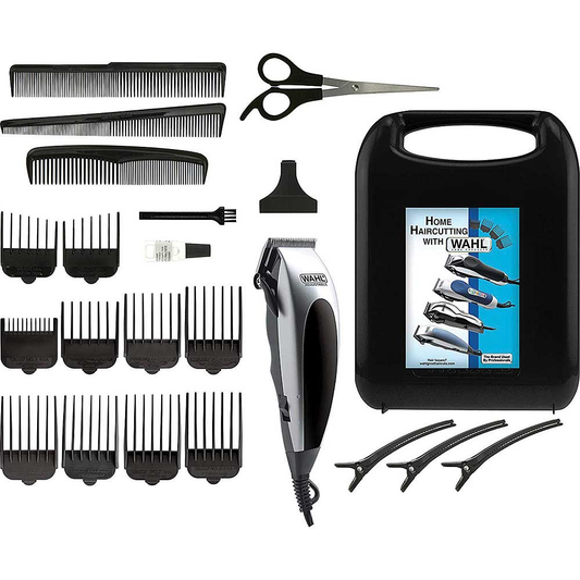 Wahl 22 Piece HomePro Hair Cutting Kit with Video Tape