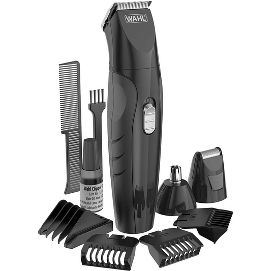 Wahl Trimmer with 5 Guide Combs