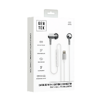 LIGHTNING WIRED EARBUDS-METAL WH