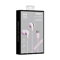 TYPE C WIRED EARBUDS-PVC PNK