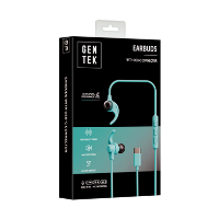 TYPE C WIRED EARBUDS-SPORT TEAL