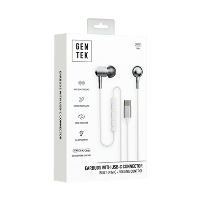 TYPE C WIRED EARBUDS-METAL WH