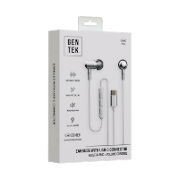 TYPE C WIRED EARBUDS-METAL GREY