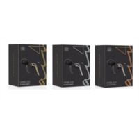 3 ASST AIR 4 TW EARBUDS BK+GD,BK+RG,BK+SLV