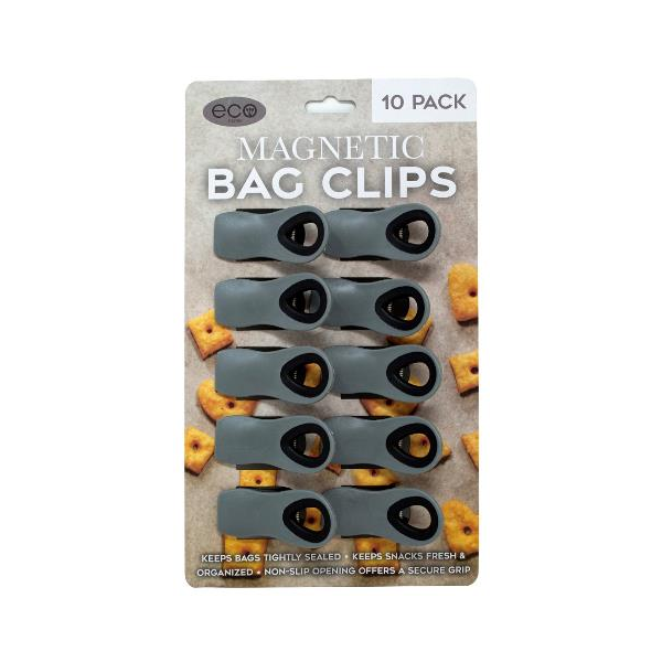 10  Magnetic Bag Clips