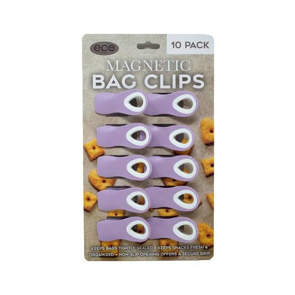 10  Magnetic Bag Clips