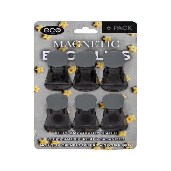 6 Piece Magnetic Bag Clips