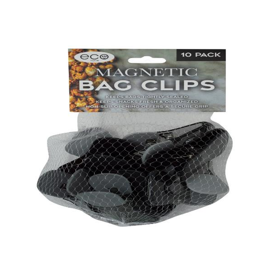 10 PC MAGNETIC BAG CLIPS