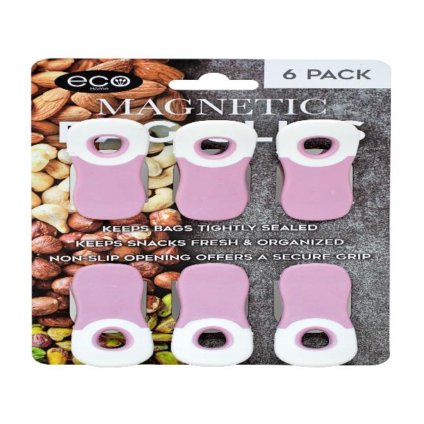 6 PC MAGNETIC BAG CLIPS